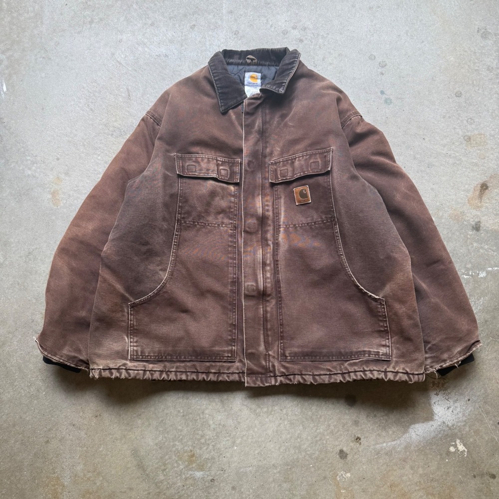 Carhartt C26 DKB Arctic Quilt Line Traditional Coat Mens 2XL